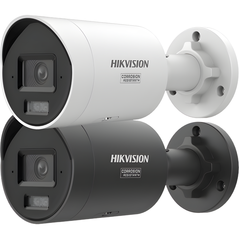 [Dual Light + ColorVu 3.0 + HikAI] Bala IP 4 Megapixel / Lente 2.8 mm / 40 mts IR + Luz Blanca / 2 Microfonos Integrados / Exterior IP67 / WDR 130 dB / ACUSENSE 3.0 / Metal / NEMA 4X / ACUSEEK