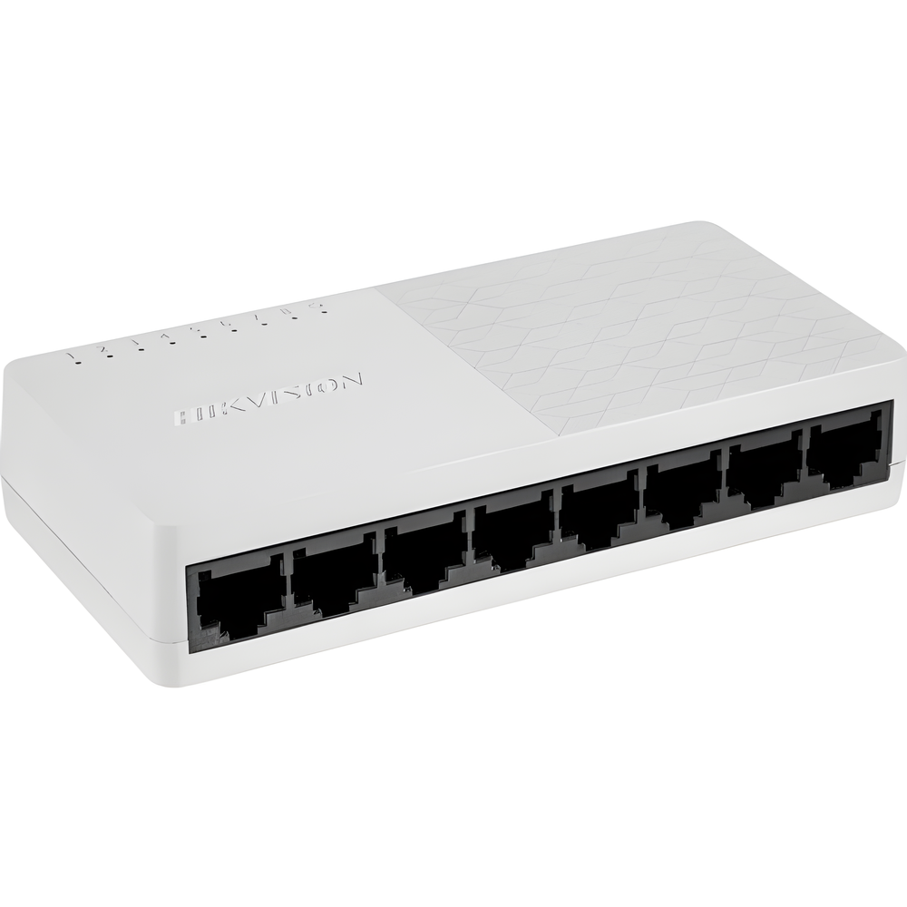 Switch Gigabit No Administrable de Escritorio de 8 Puertos 10 / 100 / 1000 Mbps / Diseño Compacto y Estetico