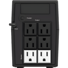 UPS de 1000 VA / 600 W / Protección Contra Sobrecarga y Descarga / Entrada y Salida 120 VCA / 6 Tomas NEMA 5-15R (4 con Respaldo y 2 sin Respaldo)