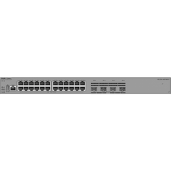 Switch de Acceso Capa 3 / 24 Puertos Gigabit PoE+ / 4 Puertos SFP 2.5GE / 370W PoE / VSU / OSPF / RIP / Protección contra Sobretensiones 10kV / Ventilador Fijo / Línea Cybrey