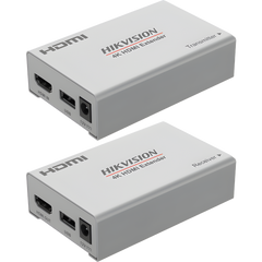 Kit Extensor de Video y Audio HDMI / 4K (3840×2160) a 60 Hz / Hasta 120 m (393.7 ft) con Cat 6 / Cero Latencia / Plug-and-Play / Transmisor y Receptor
