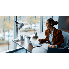 Diadema Inalambrica WH64 Mono UC de Yealink con Acoustic Shield 2.0 y Funcionamiento DECT-Bluetooth