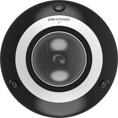 Mini Domo PanoVu 4 Megapixel / 1 PTZ 4X Zoom + 3 Lentes Panorámicos 360° / H.265 / 10 mts IR / Uso en Interior / PoE+ / dWDR / Micro SD
