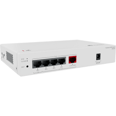 Router eKit VPN Multi-servicio de nivel empresarial / Controladora para 16 APs / 5 Puertos PoE+ (1 WAN 2.5 Gbps + 1 LAN Gigabit + 3 LAN/WAN gigabit) / Presupuesto PoE 41W / Gestión en la nube / Libre de licenciamiento
