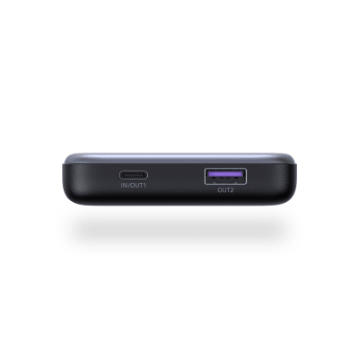 Banco de Energía Portátil 10000mAh / 20W Máximo / Puerto USB-C PD3.0 PPS / Puerto USB-A 22.5W / Batería Polímero de Litio / Pantalla Digital / Carga Rápida 3 Horas / Protocolos Múltiples / Protección