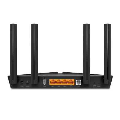 ONU/ONT - GPON Router inalámbrico AX 1800 / 1 Puerto PON SC/APC / 1 Puerto FXS (RJ11) / 4 Puertos LAN 10/100/1000 MBPS / Compatible con EasyMesh /  Soporta AgiNet Config - AgiNet ACS (herramienta de gestón remota)