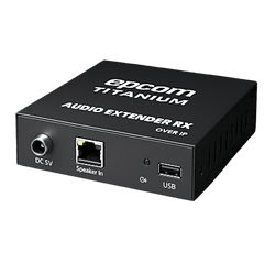 Receptor Extensor Matriz de Audio IP TT-MOIP-A | HDMI sobre IP | Conexión Uno a Uno, Uno a Muchos y Muchos a Muchos | Distancia 120m con Cat6/6A/7 | Formatos PCM 2.0 | Protección ESD y Rayos | Cascada de Conmutacion