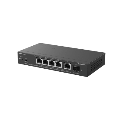 Switch Administrable Capa2 PoE++ con 5 puertos Multi-Gigabit 2.5Gb, hasta 70w PoE 802.3bt