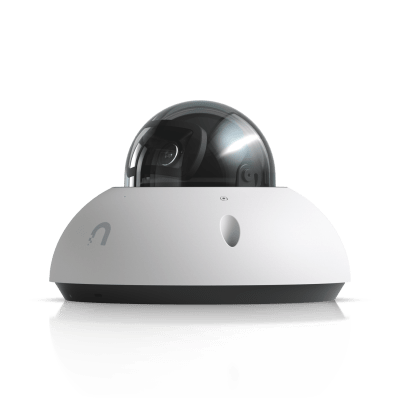 UniFi G6 Dome – Cámara 4K Antivandálica y Todo Clima con Sensor de 8 MP (1/1.8”), Motor de IA Multi-TOPS y Visión Nocturna Infrarroja de Largo Alcance