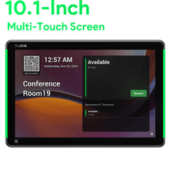 Panel Touch Para Programación De Salas De Reuniones Todo En Uno Con LED RGB De Indicadores De Estado Y Cámara Integrada De 2 MP