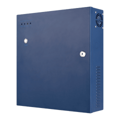 Fuente de poder profesional PoE (Power over Ethernet) de 8 puertos con capacidad total de 360W, diseñada específicamente para sistemas de videovigilancia CCTV y control de acceso.