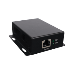 Inyector PoE Industrial / Ideal para Aplicaciones Solares / Entrada 9-42 Vcc / Salida PoE 48V / Conexión plug and play / Ideales para Conectar Cámaras PoE