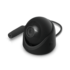 Cámara de Seguridad Turret Color Negro / Alimentación PoE/ Resistente a Manipulaciones IK04/ Sensor de Imagen 1/1.8" 8MP/ Ajuste Manual 3 Ejes