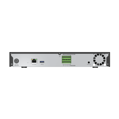 Caja de analiticos de inteligencia artificial 8 canales para camaras Hanwha, Deteccion de personas y vehiculos, conteo de personas y vehiculos, analiticos de intrusion