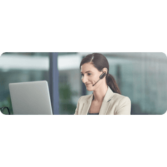 Auricular DECT Inalámbrico WH63 E2 de Yealink con Certificación Teams y Cancelación de Ruido Profesional