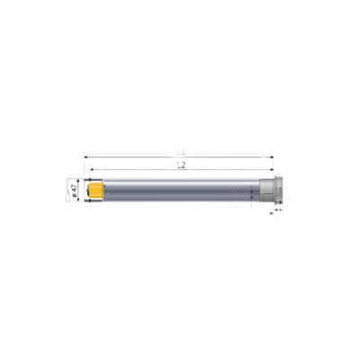 Motor inalámbrico RTS alimentación 110V para persianas, ventana de 3 mts ancho y alto 4 máximo