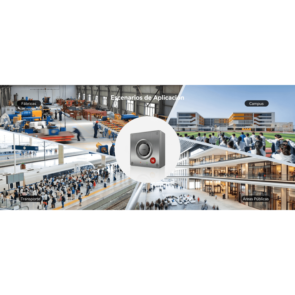 Video Intercom IP para Exterior / Cámara 4 Megapixel (1080p) / HDR e Iluminación IR / Altavoz 5W y Doble Micrófono con Reducción de Ruido / Panel Acero Inoxidable y Cuerpo Aluminio / IP66 e IK10 / PoE+ / 2 Líneas SIP