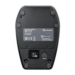 Transmisor de Micrófono de Mesa | System 20 PRO | Conector XLR-F para Micrófono Gooseneck | Batería de Ión-Litio | Pantalla OLED | USB Type-C | 10-20 Canales Simultáneos | AES128