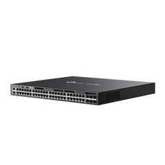 Switch Omada L3 SDN Administrable / 48 puertos Gigabit y 6 puertos SFP+ / Funciones RIP, VRRP, Servidor DHCP / Administración centralizada OMADA / Fuente Redundante