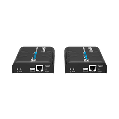 Extensor KVM HDMI 4K a 60 Hz | Transmisión hasta 120 mts con CAT6 | Resolución 4096x2160@60Hz | Ancho de Banda 18Gbps | HDCP1.4 y HDCP2.2 | Latencia 120~170ms | Conexión 1:1, 1:N, N:1, N:N
