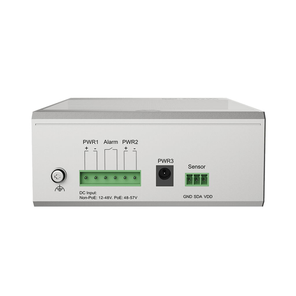 Switch Industrial PoE / 8 Puertos Gigabit PoE / 110W-270W Budget / SFP / DIN-Rail / -30°C a 65°C / Fanless