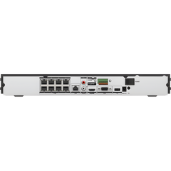[AcuSeek] NVR 12 Megapixel (4K) / 8 canales IP / 8 Puertos PoE+ / ACUSENSE / Reconocimiento Facial / 2 Bahías de Disco Duro / HDMI en 4K / Alarmas I/O / 300 Metros PoE Modo Extendido