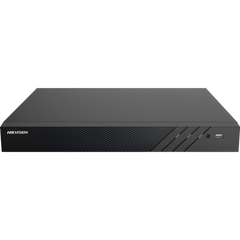 NVR 8 Megapixel (4K) (Compatible con Cámaras ACUSENSE) / 16 canales IP / 16 Puertos PoE+ / 2 Bahías de Disco Duro / Salida de Vídeo en 4K / 300 Metros PoE Modo Extendido