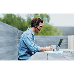 Diadema Inalambrica BH70-Mono-Teams USB C/A Optimizada para Microsoft Teams con Tecnología de Captura Precisa de Voz