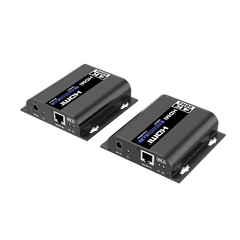 Kit Extensor HDMI | AV sobre IP | 4K@60Hz | 120 m | HDMI 2.0 | HDCP 2.2 | 18 Gbps | Conexión 1:1 , 1:N, N:1 , N:N | IR Bidireccional | Compatible con App iMMS