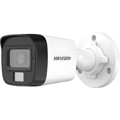 [Dual Light + ColorVu] Bala TURBOHD 3K (5 Megapixel) / Lente 2.8 mm / 30 mts IR + 20 mts Luz Blanca / Gran Angular 104.9° / Exterior IP67 / Micrófono Integrado / dWDR / 4 Tecnologías / Metal