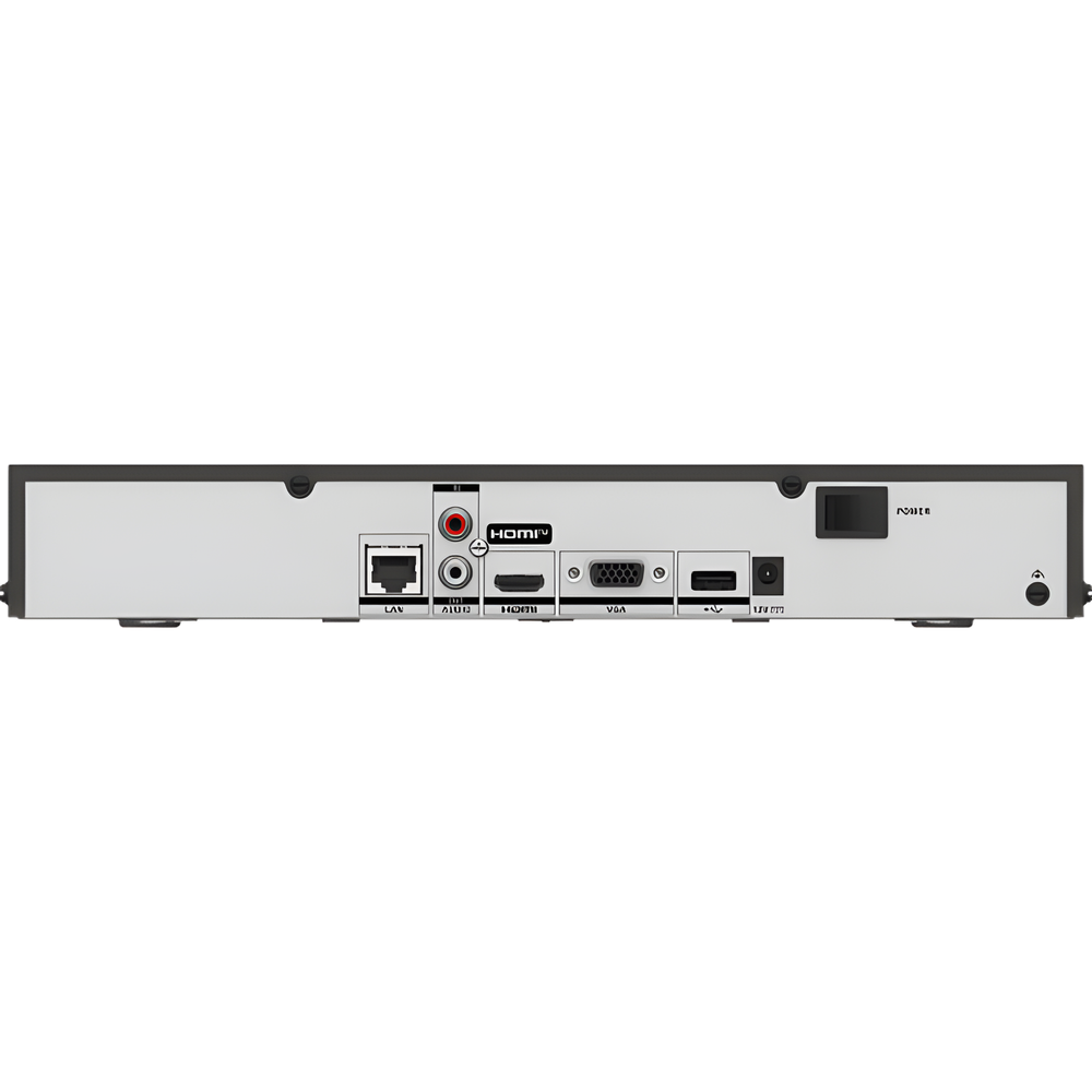 [Acusearch] NVR 12 Megapixel (4K) / 16 canales IP / AcuSense (Evita Falsas Alarmas) / Reconocimiento Facial / 1 Bahía de Disco Duro  / HDMI en 4K / Sin Puertos PoE+