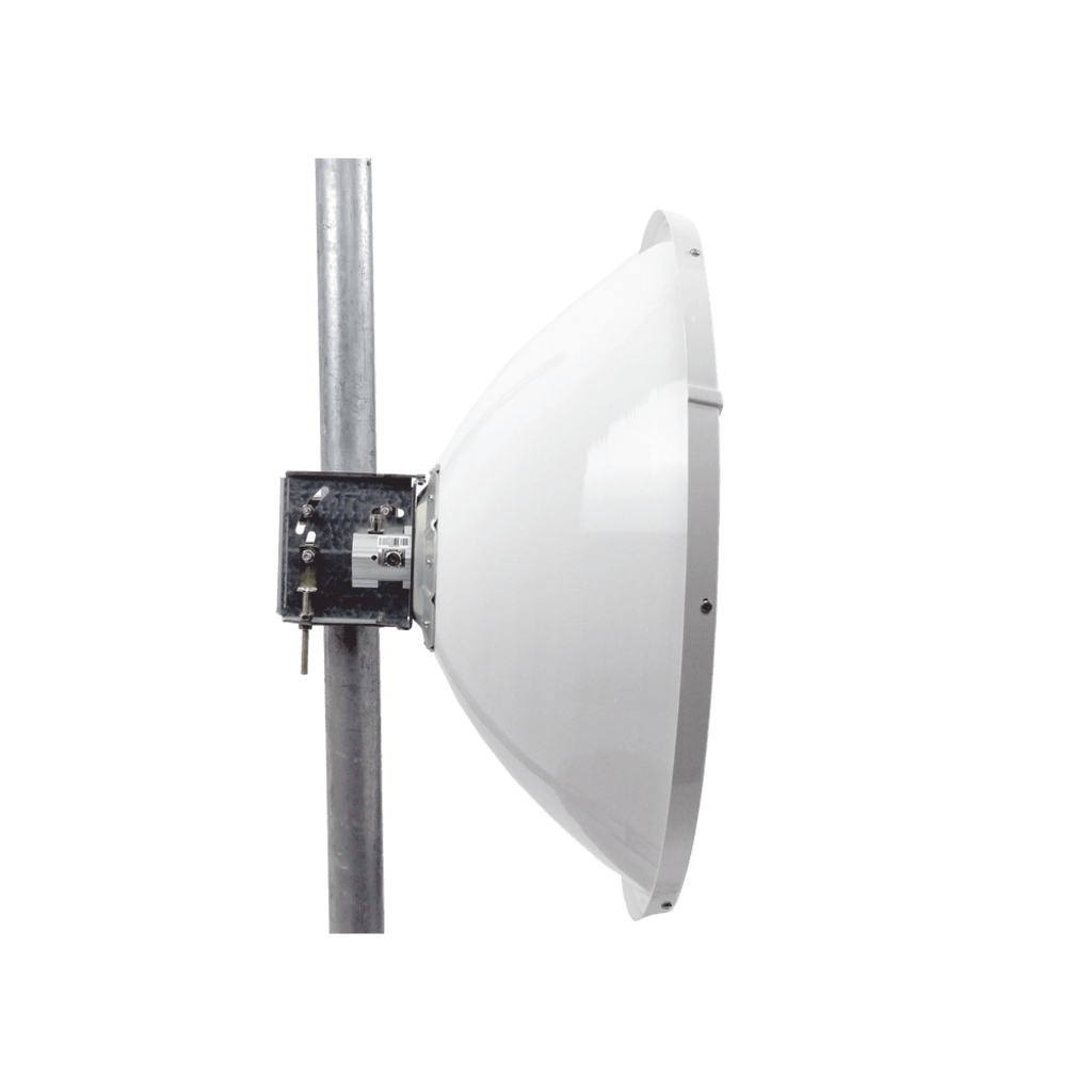 Antena Parabólica Deep Dish MIMO 2-Pack / 29 ± 1 dBi / 4.9 - 6.4 GHz / Doble Polarización V/H / Conectores N-Hembra / Radomo Integrado / 2 ft (61 cm)