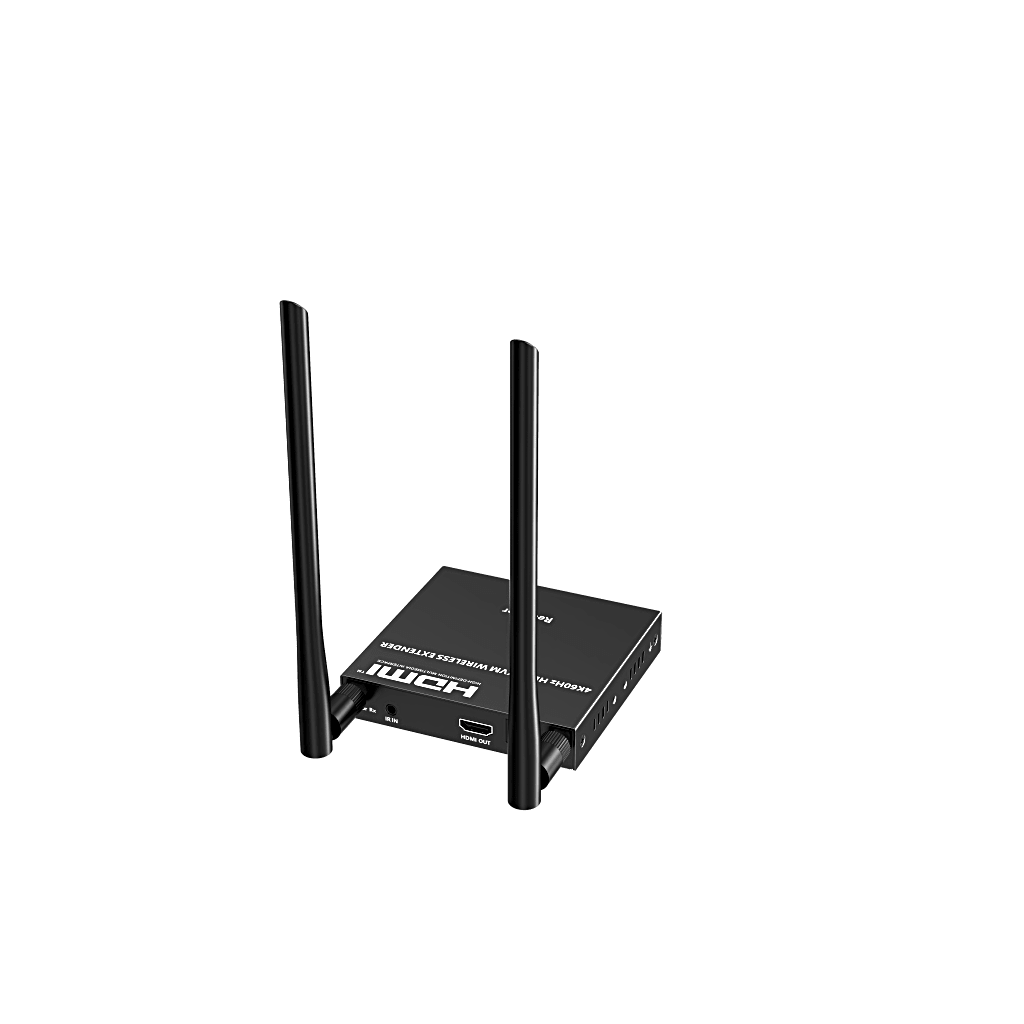 Extensor Inalámbrico | 4K@60Hz | Transmisión hasta 50m | Solo Rx | Transferencia IR | Emparejamiento SSID | Compatible TT699KVMV2.0