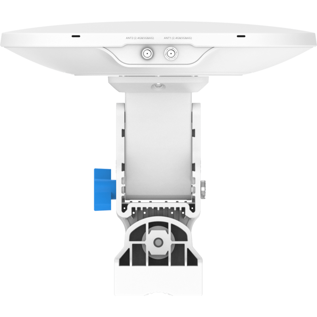 Antena Sectorial 90° / 2 Conectores RF / Tri-banda 2.4/5/6 GHz / Ganancia 11 dBi / Exterior IP55 / Conector RPSMA / Ruijie / Línea Cybrey
