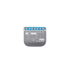 Relay Switch Inteligente 2 Canales / WiFi + BLE / Medición Consumo / 10A por Canal / Protección Sobrecarga / Compatible Matter / 42 x 36 x 16 mm (1.7 x 1.4 x 0.6 in)