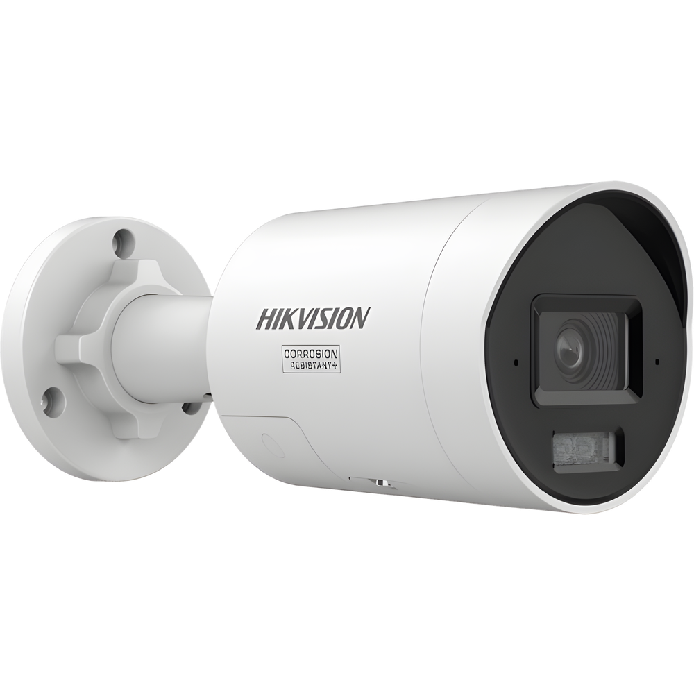[Dual Light + ColorVu 3.0 + HikAI] Bala IP 4 Megapixel / Lente 2.8 mm / 40 mts IR + Luz Blanca / 2 Microfonos Integrados / Exterior IP67 / Estrobo Luz Blanca / WDR 130 dB / ACUSENSE 3.0 / Metal / NEMA 4X / ACUSEEK