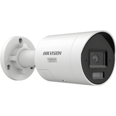 [Dual Light + ColorVu 3.0 + HikAI] Bala IP 4 Megapixel / Lente 2.8 mm / 40 mts IR + Luz Blanca / 2 Microfonos Integrados / Exterior IP67 / Estrobo Luz Blanca / WDR 130 dB / ACUSENSE 3.0 / Metal / NEMA 4X / ACUSEEK