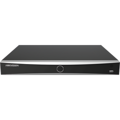 [AcuSeek] NVR 12 Megapixel (4K) / 32 canales IP / 16 Puertos PoE+ / Recocimiento Facial / AcuSense (Evita Falsas Alarmas) / 2 Bahías de Disco Duro / HDMI en 4K / Alarmas I/O / 300 Metros PoE Modo Extendido