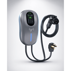 Estación de Carga para Vehículos Eléctricos / 40 A / 9.6 kW / Conector Tipo 1 (SAE J1772) / 110-240 V AC / Pantalla LCD 4.3 in (10.9 cm) / WiFi / APP / RFID / IP65 / Cable TPE 5 m (16.4 ft)