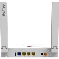 ONU GPON/EPON con Wi-Fi 7 / 1 Puerto 2.5 Gigabits/ 3 Puertos Gigabit / Puerto PON SC/UPC, Hasta 3600 Mbps