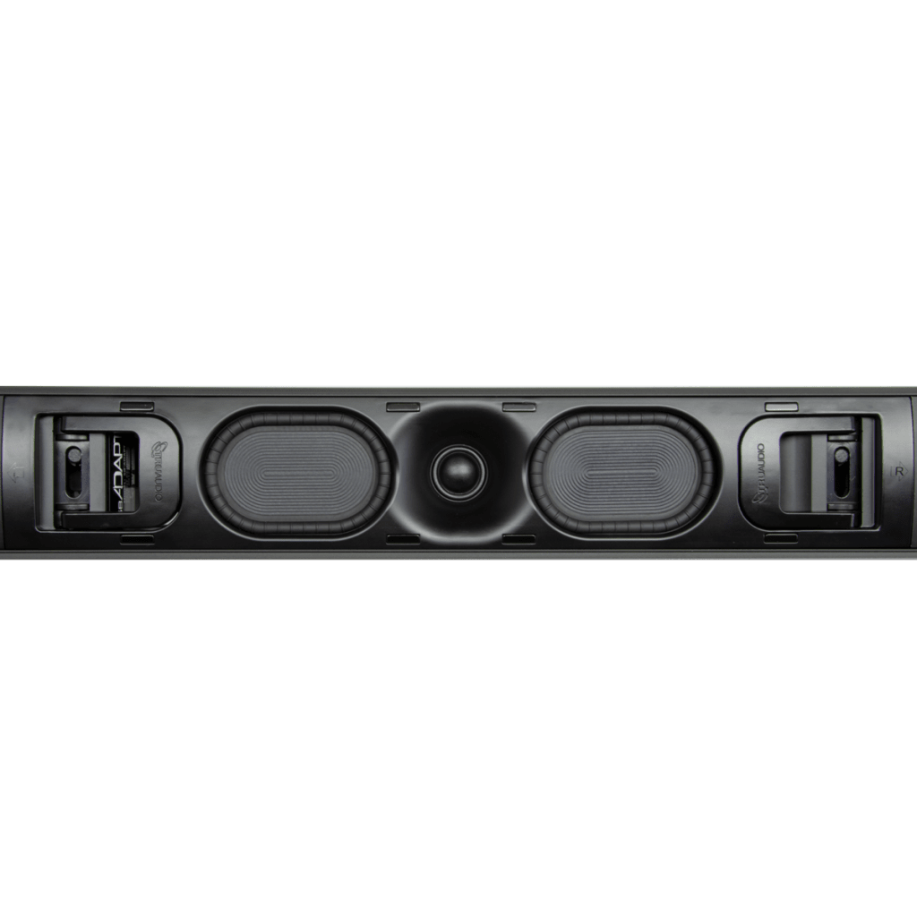 Soundbar Adapt / Custom Length / TruMount Tecnología / 105W RMS por Canal / Acabado en Acero Pintable / LCR Pasiva