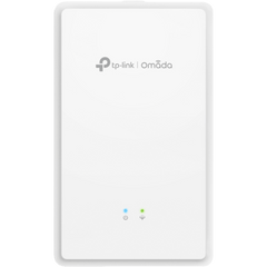 Punto de Acceso GPON de Pared / AX1800 Wi-Fi 6 / 1.8 Gbps / 2 Puertos Gigabit con PoE de Salida / FXS VoIP / Gestión Cloud Omada / Mesh y Roaming