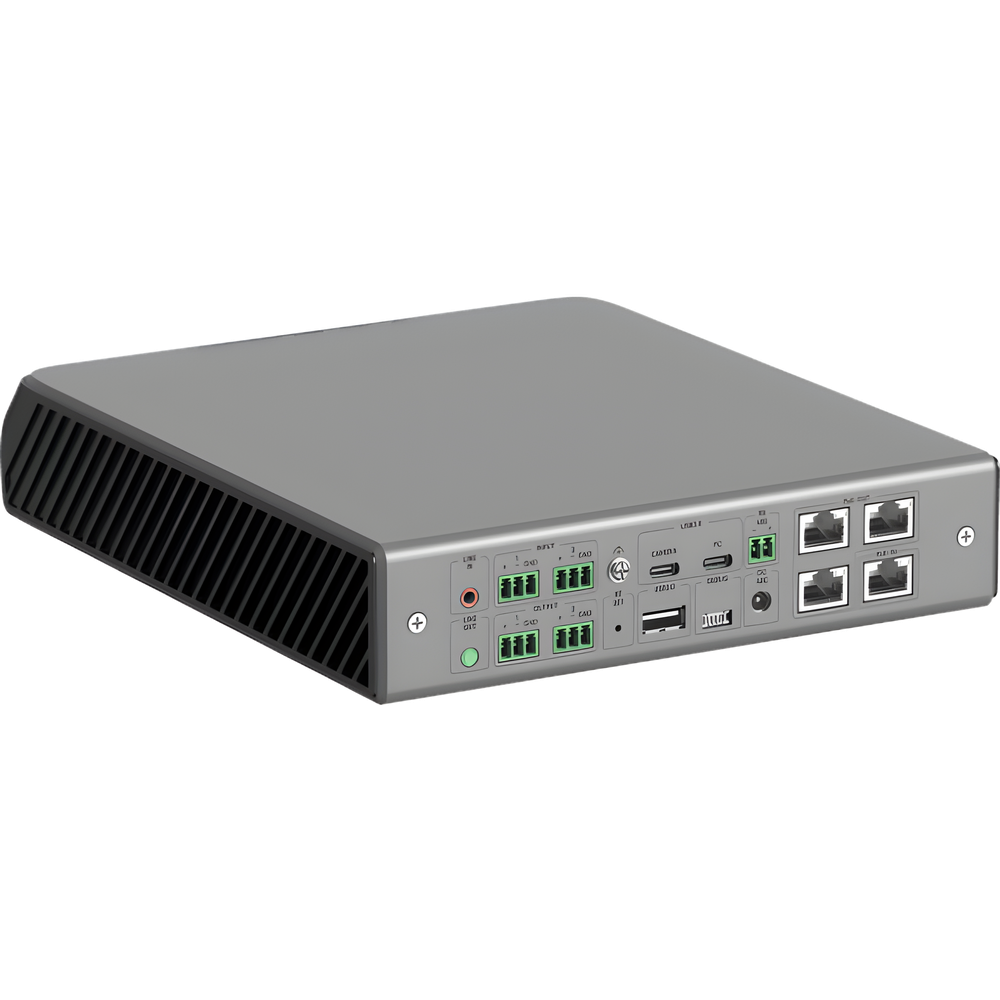 Procesador de Audio en Red | DSP | Alimentacion Poe | Entradas de audio digital AES67 | Entradas de audio analógicas | Puerto USB Type C para cámaras de video |  Entrada estéreo de 3.5 mm TRS