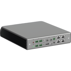 Procesador de Audio en Red | DSP | Alimentacion Poe | Entradas de audio digital AES67 | Entradas de audio analógicas | Puerto USB Type C para cámaras de video |  Entrada estéreo de 3.5 mm TRS
