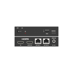Splitter HDMI 1x2 | 4K@60Hz a 60m | 4K@30Hz a 70m | Cable Cat6 | EDID | HDCP 2.2 | Salida Loop