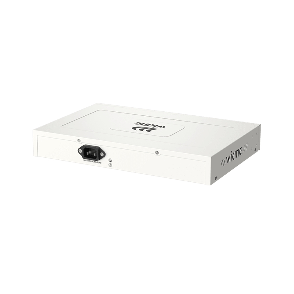 16 x 10/100Mbps PoE Ports, 2 x 10/100/1000Mbps RJ45 Uplink Ports and 1 x 1000Mbps SFP Slot