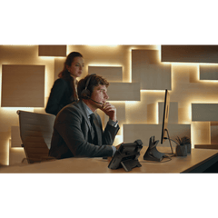 Diadema Inalámbrica WH68 con Estación de Trabajo Yealink DECT y Pantalla Táctil de 4” para Comunicación Profesional