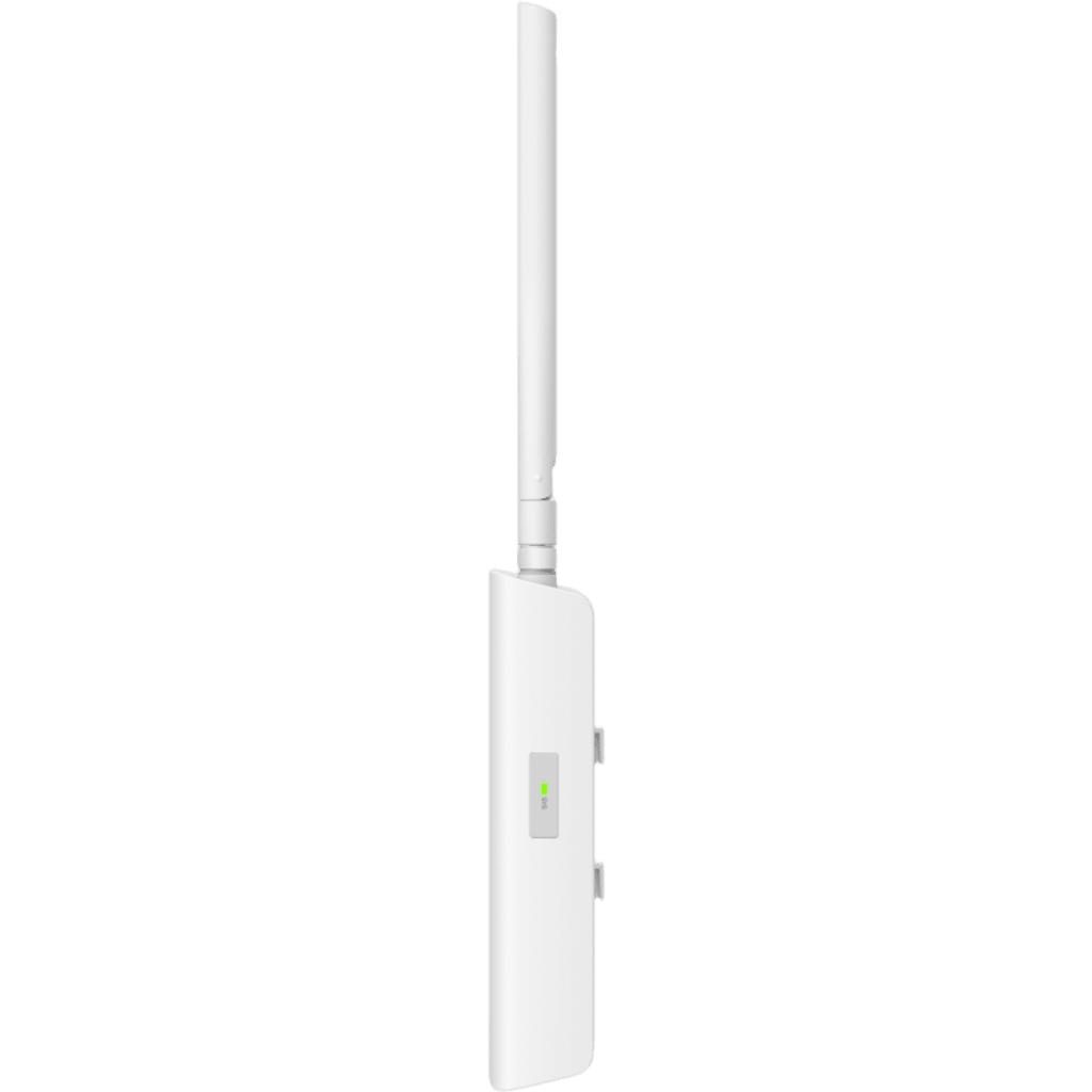 Access Point Inalámbrico Omada Interior/Exterior / AX1800 Wi-Fi 6 Doble Banda 4-Stream / Hasta 1.8 Gbps / 2 Antenas Externas Desmontables / IP65 e IP66 / Protección contra Rayos 6 kV / Puerto Gigabit PoE+ / Omada SDN