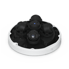 Cámara Multisensor AI de 32 MP con 4 Lentes Ajustables, Zoom Óptico 2.33×, Cobertura IR 360°, Motor AI Multi-TOPS y Alimentación PoE++ para Monitoreo de Amplia Cobertura