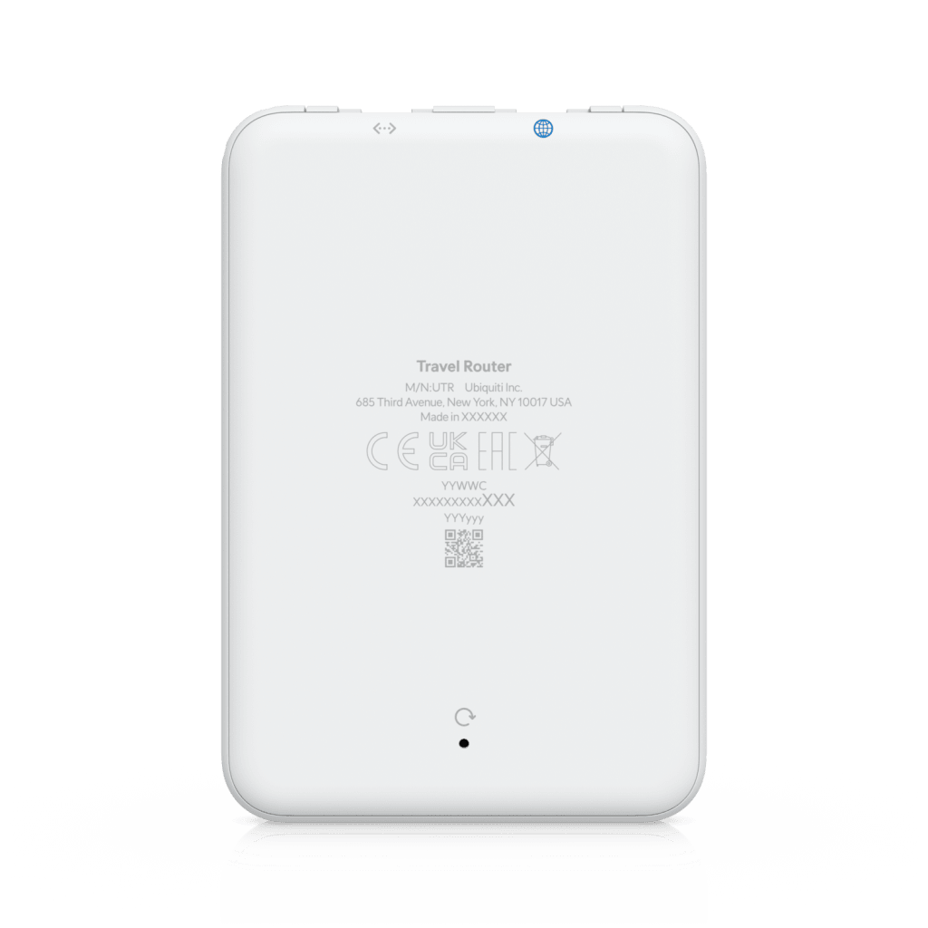 UniFi Travel Router de Viaje Ultradelgado para Extender tu Red UniFi de Forma Segura en Cualquier Lugar